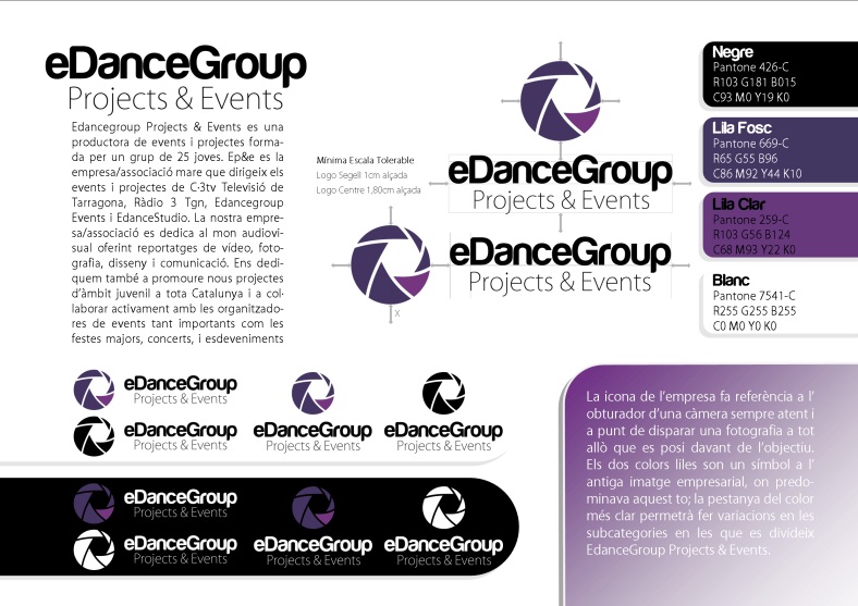 EdanceGroup - Manual d'Imatge Corporativa 02