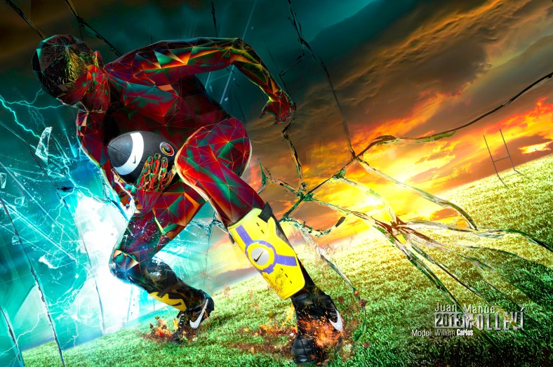 Polygon Art Watermark