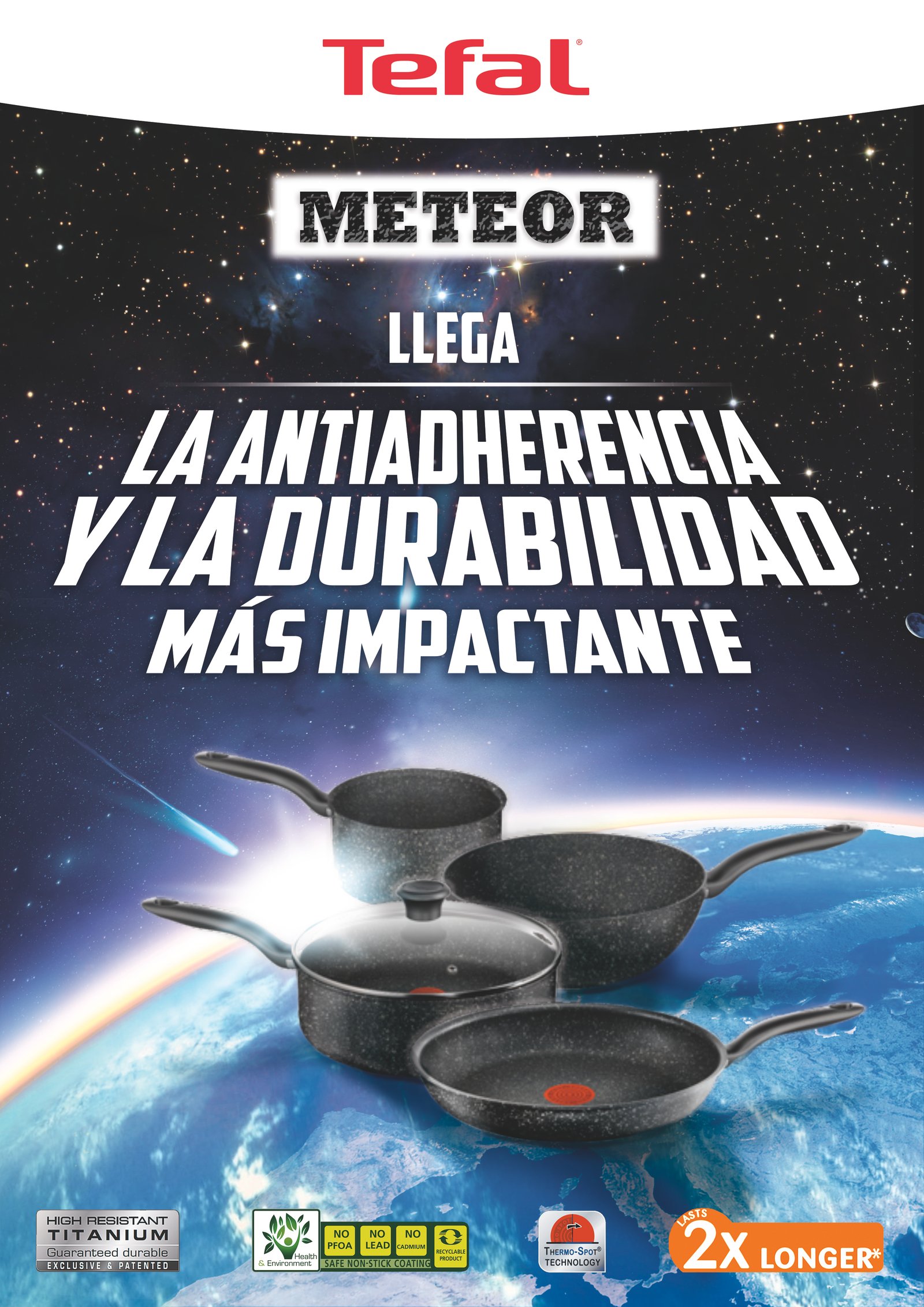 Tefal Meteor Espacio