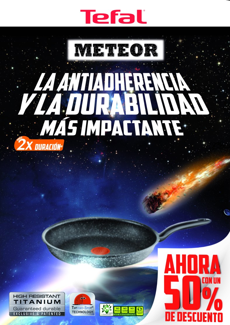 Tefal Meteor Sartén 50