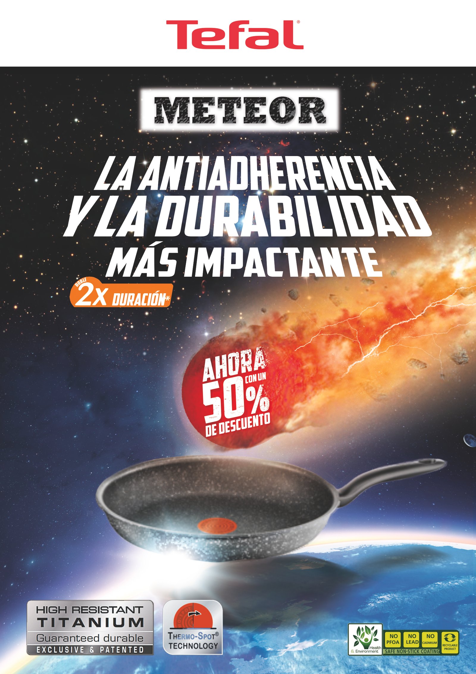 Tefal Meteor Sartén Descuento