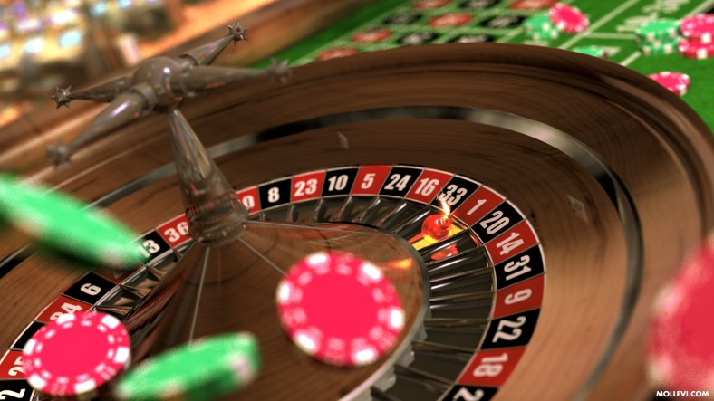 Ruleta, Roulette, Casino, Game, Luck, Render, 3D, CGI, Computer Generated Image, Lightwave, Modeler